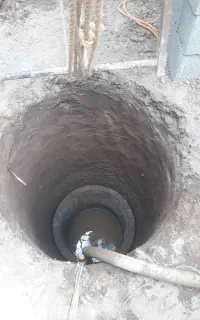 چاه کنی و لایه روبی و دیوار چینی