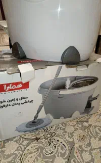 سطل و طی پدالی همارا فول خشک کن با پد اضافه
