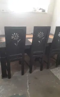 میز نهار خوری چوبی ۴تومان