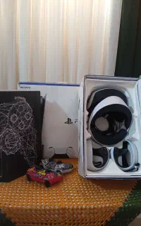 ps5 2دسته fat standard &ps vr2 در حد آکبند