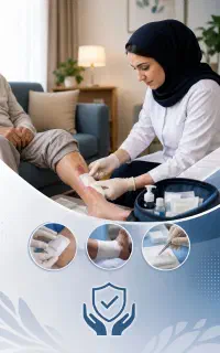 پرستاری در منزل(خانم)