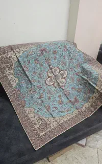 رومیزی مربع ترمه حسینی