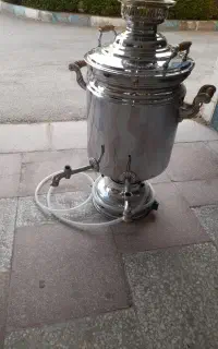 سماور دوشیر بزرگ گازی