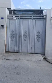 درب حیاط فلزی