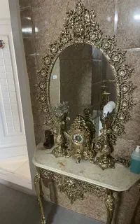 آینه و‌شمعدان