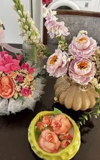 شمع شمع گل