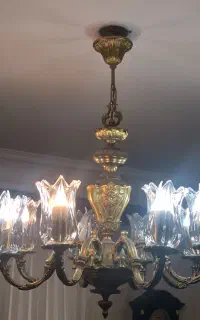لوستر برنج آنتیک