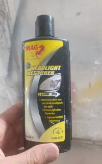 مایع پولیش شفاف کننده چراغ خودرو