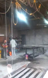 پایه بتنی  برای  فنس و انگور  و تهیه ماسه