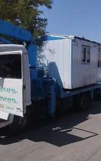 جرثقیل ۷ تن هاکان شبانه روزی همراه با کفی