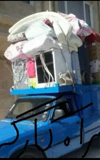 باربری اسبابکشی اثاثیه منزل باوانت بارنیسان دربستی