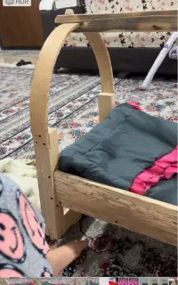 گهواره چوبی نوزاد