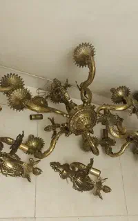 سه عدد لوستر فرشته با دوتا دیواری فرشته