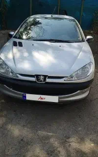 پژو ۲۰۶  صندوقدار v8 95 بدون رنگ