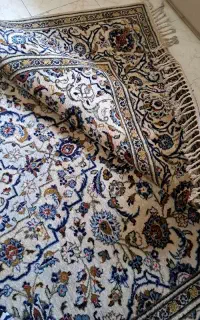 فرش دستباف ۹ متری کاشان کار کرده