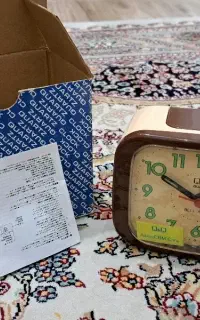 ساعت رومیزی کلکسیونی آکبند Q&Q ژاپن