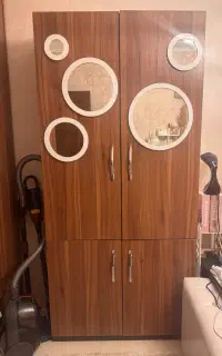 کمد کتابخانه پاف چوبی
