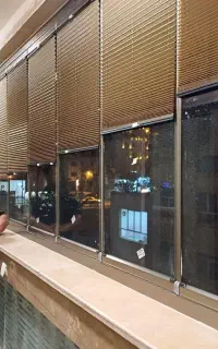 پرده پلیسه، پشت دری / جام بالکنی