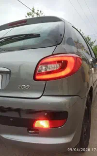 پژو ۲۰۶ تیپ ۲ درجه یک شاسی پلمپ