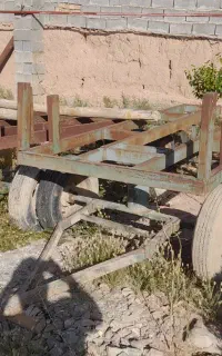 گاری شاسی چهارچرخ خشت کش