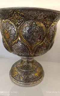 سنگاب قلم با دو امضا