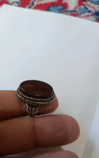 دو عدد انگشتر عقیق