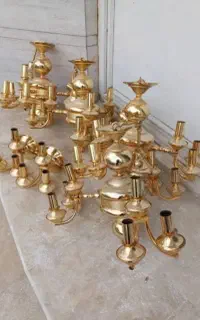 فروش و(خریدار)لوستر و وسایل برنزی در کل کرج