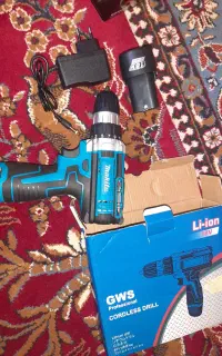 مته با سنگ فرز و اچار بکس