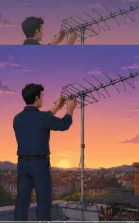 نصب انتن در نوشهر و حومه