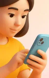 کار با گوشی مخصوص خانم ها