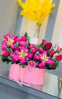 دسته گل و باکس گل