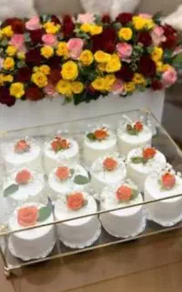 اجاره باکس شیشه ای کاپ کیک خاستگاری و بله برون