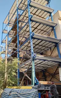 اجرای سقف کرومیت فنداسیون و سقف آرماتور بندی