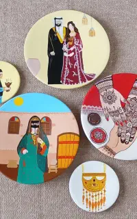 دیوارکوب سفالی با سبک سنتی و مدرن