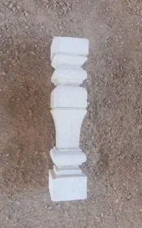 نرده سنگی و اجرسفال تیغه ده درجه 1