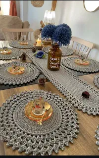 انواع زیر بشقابی و رومیزی