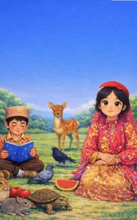 کتاب آموزش  ترکی قشقایی