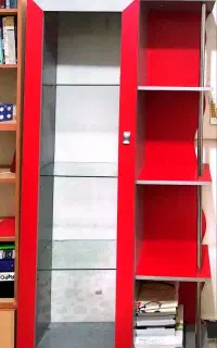 ویترین و جا کتابی اتاق