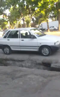 پرایدمدل۹۲ سفید ۱۳۱ استسنایی بدون رنگ