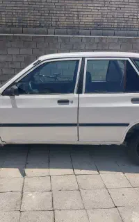پراید مدل ۸۴ سفید