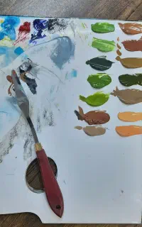 سفارش تابلو سیاه قلم و رنگ روغن