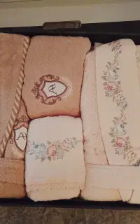 ست حوله عروس و داماد