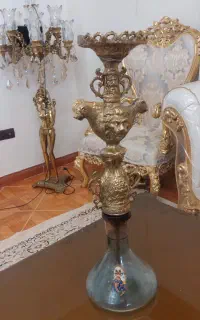قلیون تنه برنجی