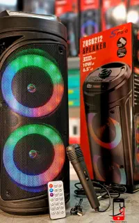 اسپیکر بلوتوثی+میکروفون/ZQS 6212/ریموت/باند بلندگو