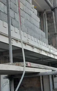سنگکاری. نمای ساختمان.ساده ورومی