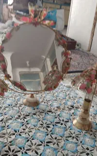اینه شمعدان قدیمی