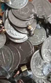 ۱۰۰ عدد سکه دو قدیمی مناسب برای اویز