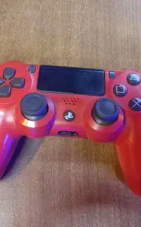 دسته PS4 اورجینال قرمز رنگ