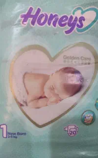 پوشک هانیز سایز ۱ و۲