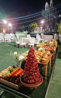 فینگر فود میز مزه دیزاین غذای خانگی